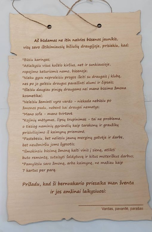 Bernvakario priesaika