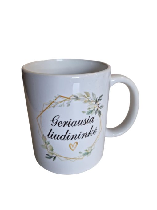 Puodelis ,,Geriausia liudininkė"