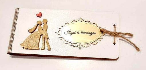 Dėžutė pinigams ,,Ilgai ir laimingai"