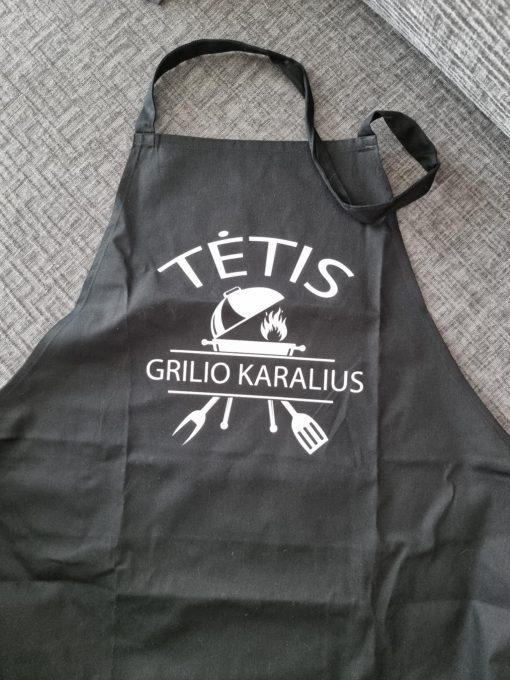 Prijuostė ,,Tėtis grilio karalius"