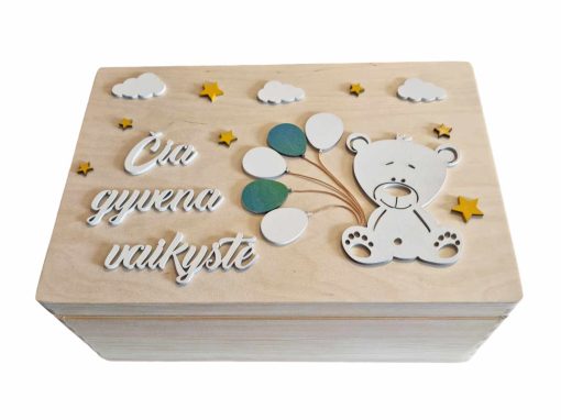 Krikšto dėžutė ,,Čia gyvena vaikystė"