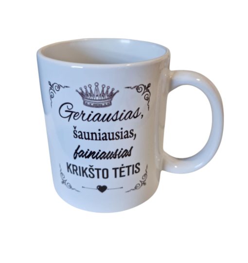 Puodelis ,,Krikšto tėtis"